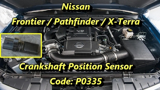 Nissan Frontier X-Terra Pathfinder Crankshaft Position Sensor