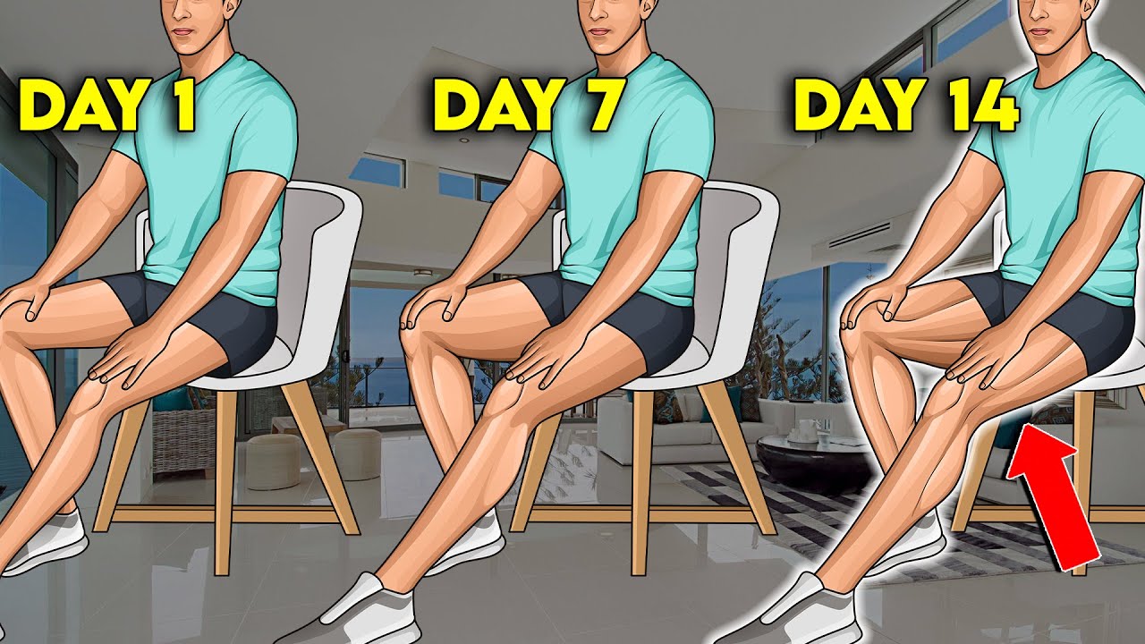 5 Min Seated Exercises For Stronger Legs!