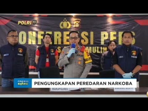 POLRES PRABUMULIH UNGKAP KASUS TINDAK PIDANA NARKOBA