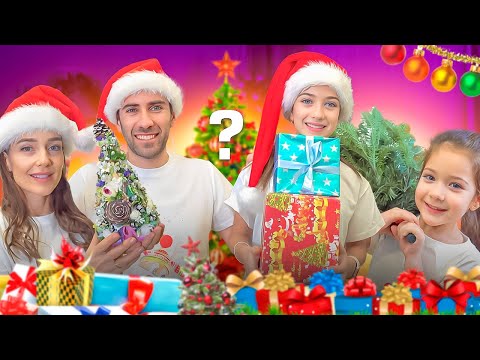 Emili Family ვდგავთ ნაძვის ხეს, საოჯახო ვლოგი