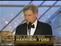 Harrison Ford At The 2002 Golden Globes Cecil B Demil Award