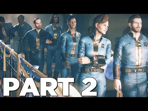 FALLOUT 76 Walkthrough Gameplay Part 2 - COLLISION COURSE (PS4 PRO)