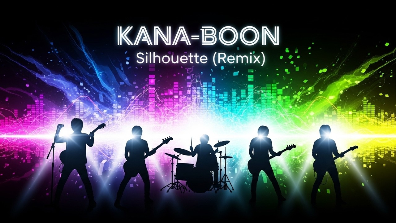 [COVER] KANA-BOON / シルエット(Remix) [Instrumental] tempo185BPM Key D