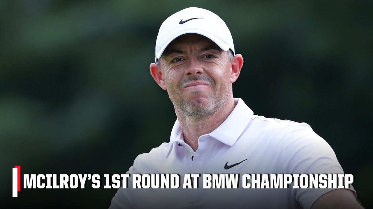 Rory McIlroy's HIGHLIGHTS from first round of the BMW Championship | Golf on ESPN