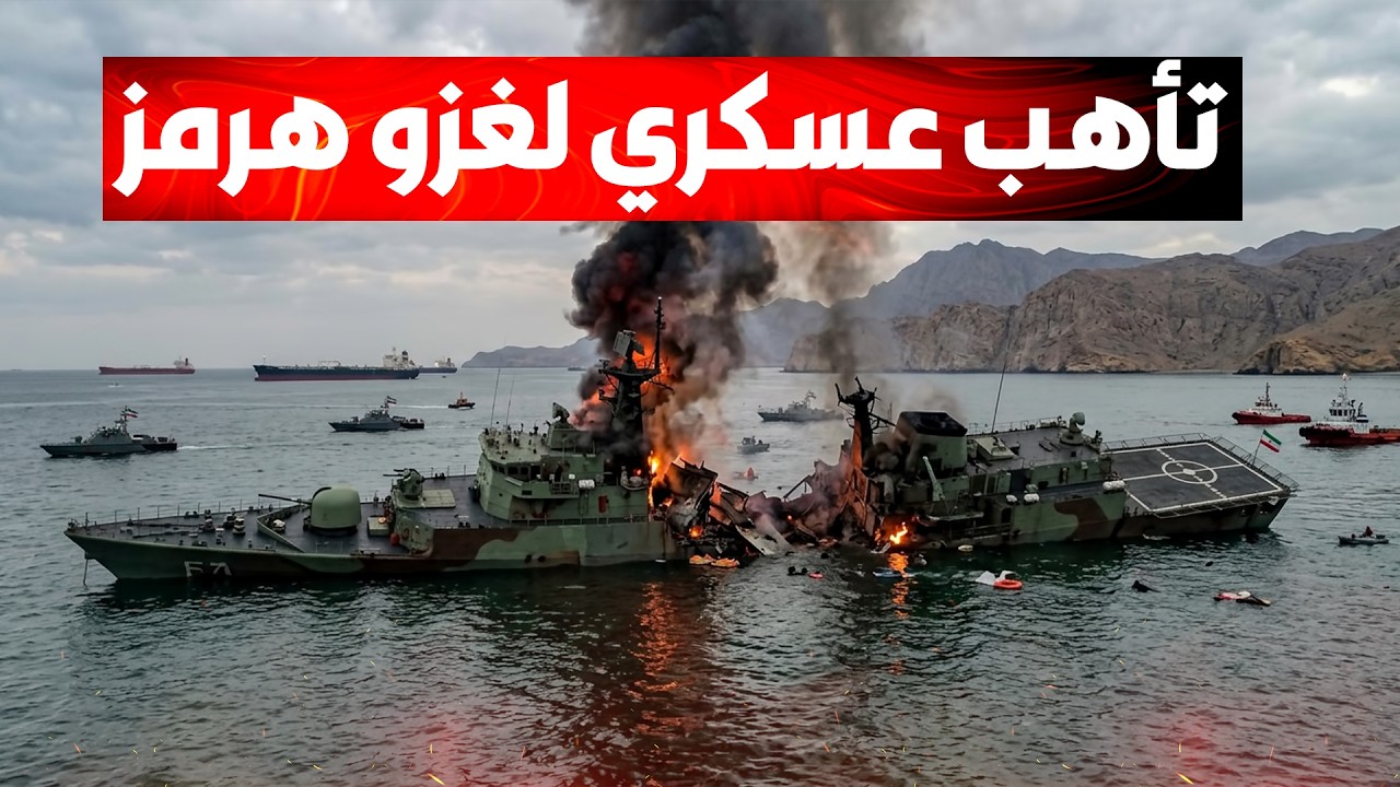 تأهب عسكري شامل لغزو مضيق هرمز وطهران تستنفر كامل قواتها لمواجهة شاملة