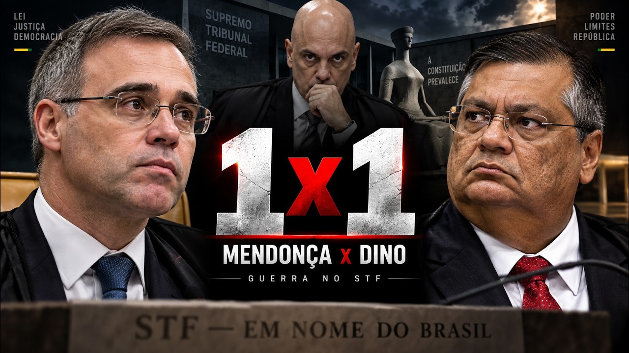 GUERRA NO STF: Dino atropela decisão de Mendonça e blinda cúpula da PF! - Fernando Beteti