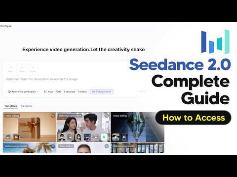 How to Use Seedance 2.0 (Full Tutorial) | ByteDance AI Video
