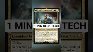 Aang, at the Crossroads | 1min Deck Tech | #shorts #mtg #magicthegathering #edh #cedh