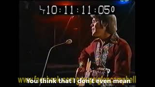 Glen Campbell - Words (live &amp; lyrics)