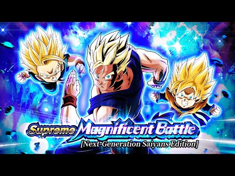NEXT GENERATION SAIYANS SUPREME MAGNIFICENT BATTLE! STAGE 1 VS. SSJ GOTEN! (DBZ: Dokkan Battle)