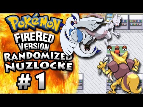 Pokemon FireRed Randomized Nuzlocke W/ ShortTempered Ep 01- LUGIA?!?!