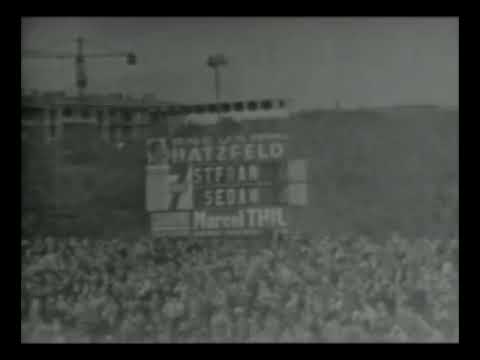 Coupe de France 1965 (1/2 finale) Sedan - Stade Français 4-3  Dernières minutes de la rencontre.
