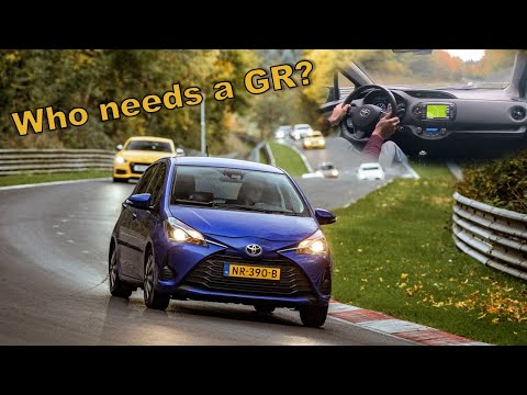 Can I keep up with the Porsche? First time Nürburgring Touristenfahrten - Toyota Yaris - 19/10/25