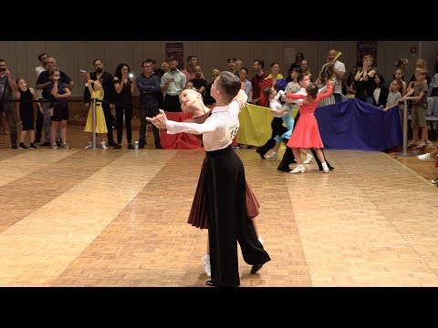 Bogdan Ursoi - Arina Romanenco MDA | Viennese Waltz | GOC Juveniles II 8 Dance 2018