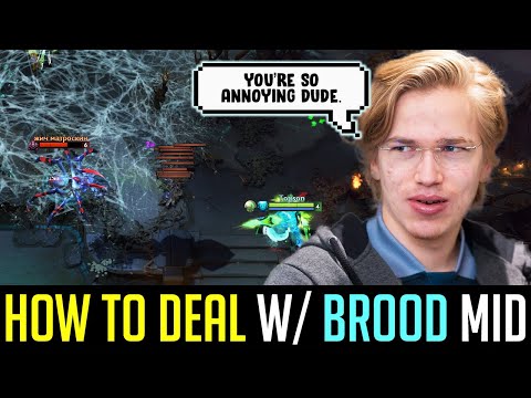 Topson died 3X in mid vs BROODMOTHER but still manage to buy ETHEREAL BLADE in 13 MINS DOTA 2