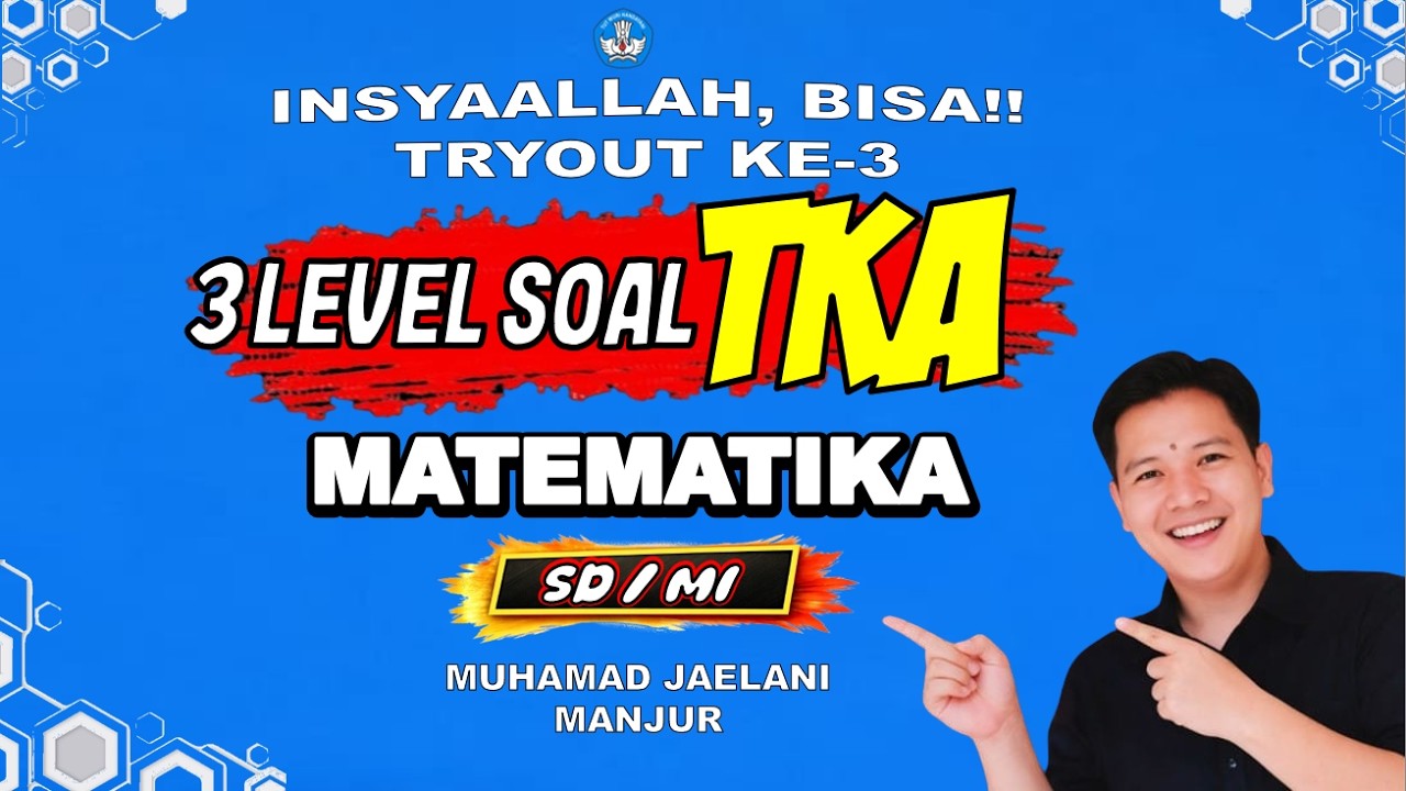 LATEST! 3 LEVELS OF ELEMENTARY SCHOOL MATH QUESTIONS #tka