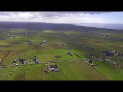 Port of Ness Isle of Lewis  by Drone