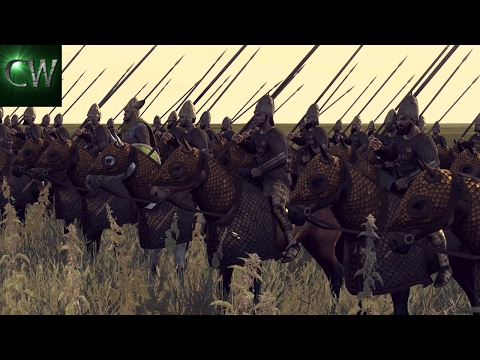 SLAUGHTER ON THE GRASSLAND! 2v2 Total War Attila Battle