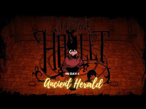 Defeating Ancient Herald in Day 1 (World Record) - Don't Starve Hamlet | DLC