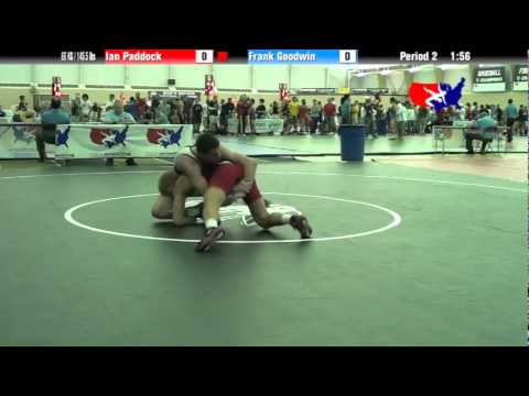 University Nat`ls FS  66 KG / 145.5 lbs: Ian Paddock vs. Frank Goodwin