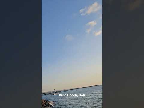 Sunset view at Kuta Beach, Bali, Indonesia