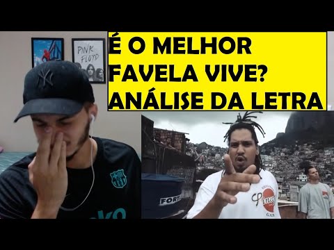 REACT e ANÁLISE - Favela Vive 1 - ADL, Sant, Raillow & Froid