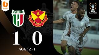 Download lagu Sorotan: Kuching City FC 1 - 0 Selangor FC | Separuh Akhir (2) | Piala Malaysia 2025-26 mp3