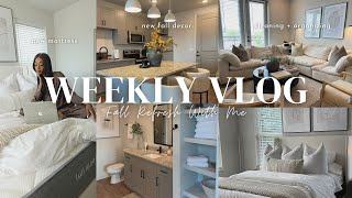 APARTMENT UPDATES VLOG | MODERN & COZY HOME DECOR | ORGANIZE & CLEAN WITH ME | FALL REFRESH 2023