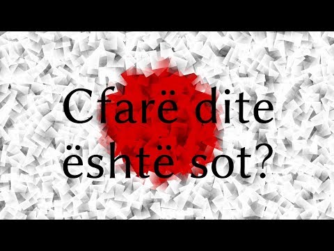 Mësoni japonezët - Cfarë dite është sot?