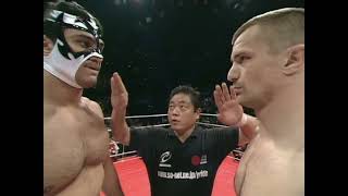 Since it hasn't been posted recently, here is Mirko Cro Cop beating the shit out of Alberto Del Rio