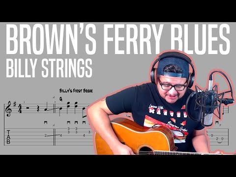 Billy Strings' Brown's Ferry Blues Guitar Break Transcribed - Stream Highlights
