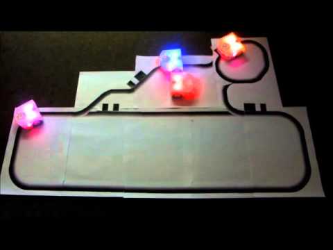 Learn concurrency with Thymio - Critical section: overtaking with the spinlock