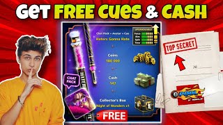 HOW TO GET FREE CUES 😳 & FREE CASH 😱 IN 8 BALL POOL 🤫💯