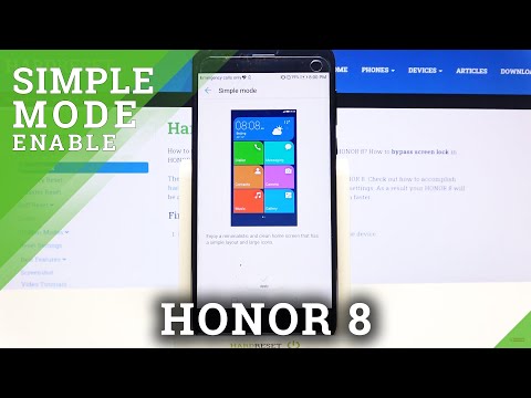 How to Enable Easy Mode on HONOR 8 – Turn On Easy Mode
