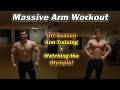 MASSIVE ARM WORKOUT | WATCHING THE OLYMPIA