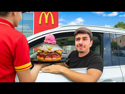 I ate the surprise item from all the drive-thrus.