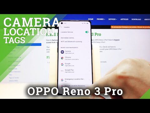 How to Activate Location Tags on Photos in OPPO Reno 3 Pro – Set Photo Location