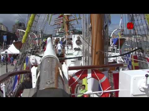 The Tall Ships' Races 2007 Part 1 - Stockholm