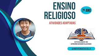 Ensino Religioso 7º ano NÍVEL 2 Atividades Adaptadas
