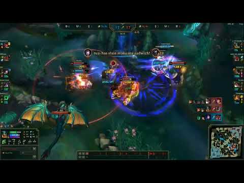 The Sheer Power of Olaf in a Teamfight