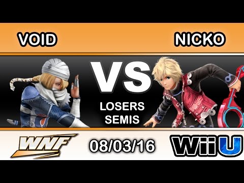 WNF 3.1 - CLG | VoiD (Sheik) Vs. 2S | Nicko (Shulk) Losers Semis - Smash Wii U