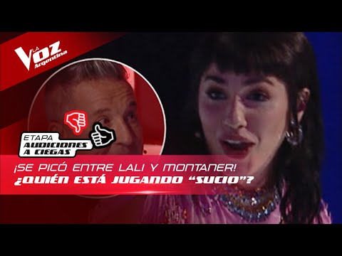Lali vs. Montaner: "Estás jugando sucio" - La Voz Argentina 2022