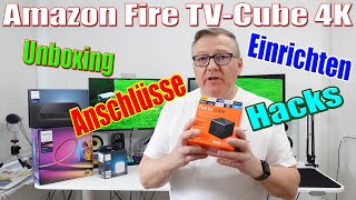 Amazon Fire TV-Cube 4K - Unboxing - Einrichten - Anschlüsse - Hacks | Willi-0815