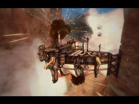 Guns of Icarus - 4v4 Clutch Turnaround at End (Captain, Mobula)