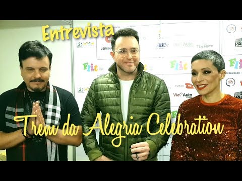 Trem da Alegria Celebration - Entrevista com Patricia Marx e Luciano Nassyn.