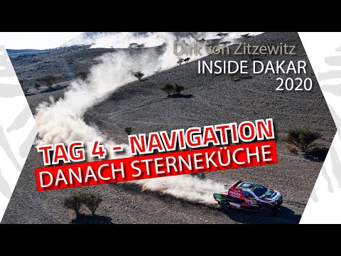 Dakar 2020 Tag 4: Navigation und Sterneküche- Dirk v. Zitzewitz' Insider-Vlog