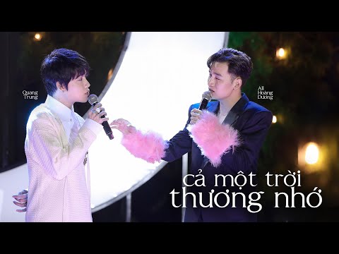 Cả Một Trời Thương Nhớ - Quang Trung, Ali Hoàng Dương | Live at Chuyện Tình Show