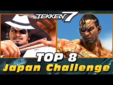 Tekken 7 - Japan Challenge - TOP 8 feat.Rangchu, Hakaioh, Jyotaro, Gen