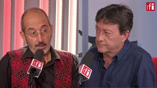 El coreógrafo colombiano Alvaro Restrepo con Jordi Batallé en RFI