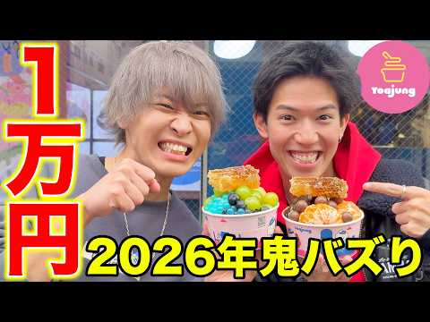 【過酷】韓国で人気No1のフローズンヨーグルト専門店ヨアジョンで1万円食べ切るまで帰れません！！！